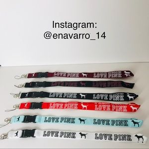 Love Pink Lanyards